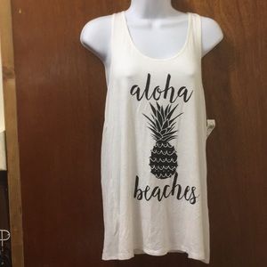 Aloha Beaches Racerback tank top